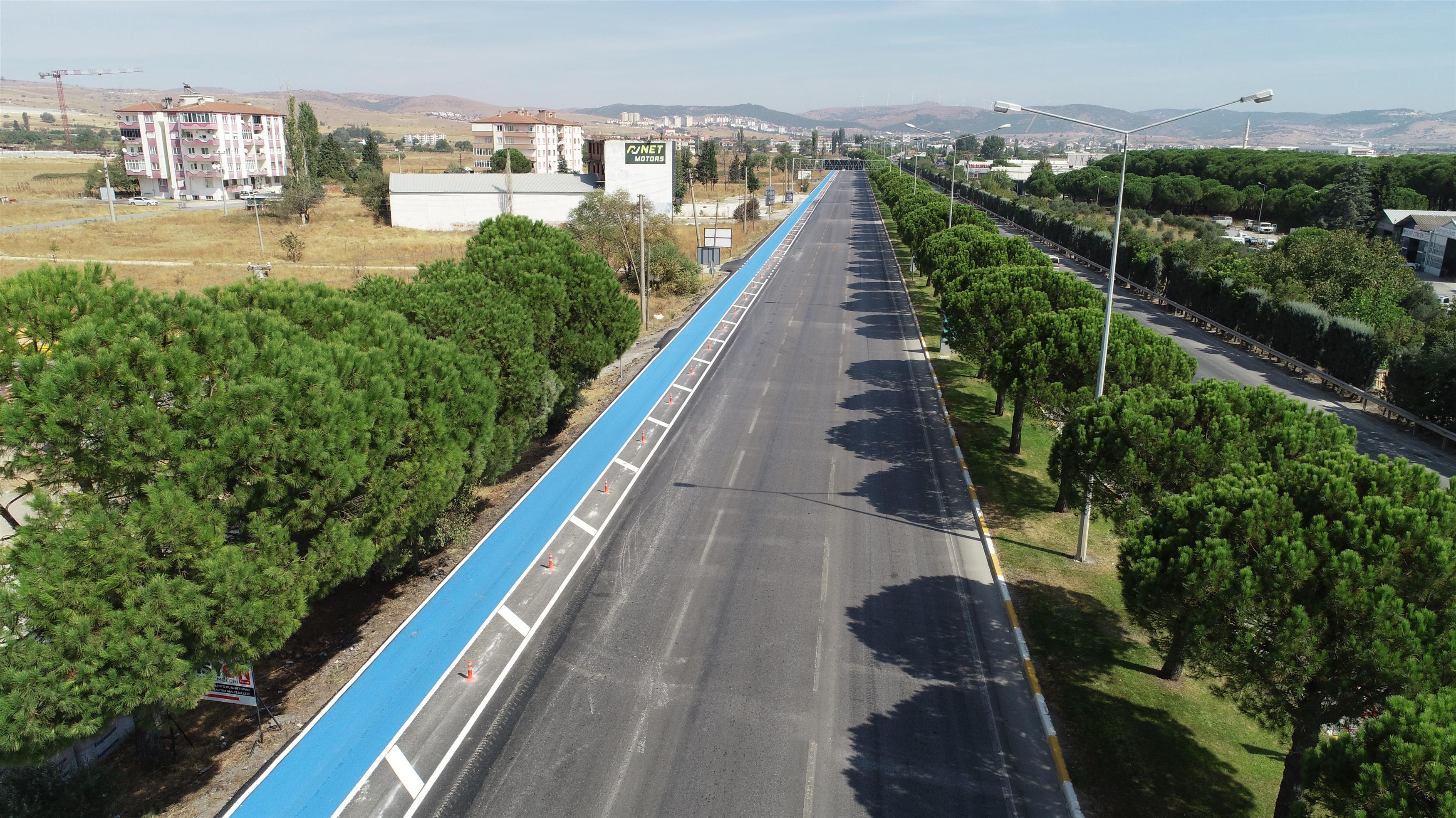 Büyükşehir’den Değirmen Boğazı’na bisiklet yolu